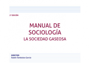 Manual de Sociología: la sociedad gaseosa